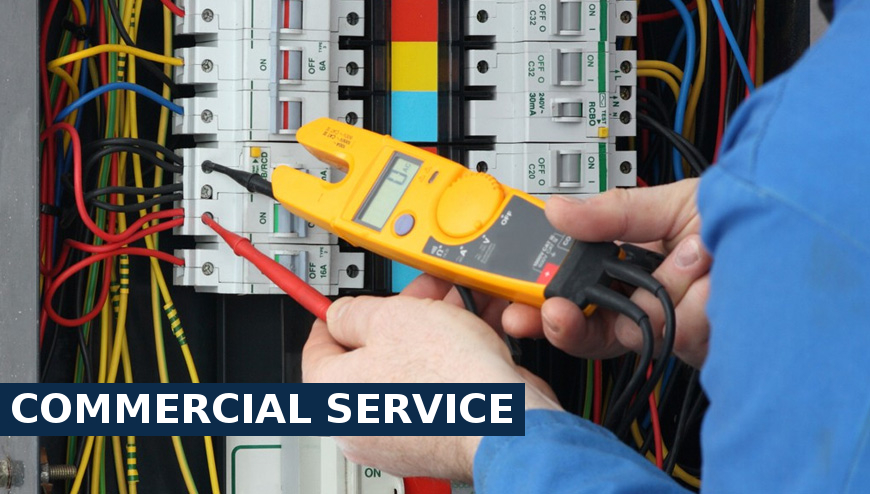 Commercial service electrical services West Horsley